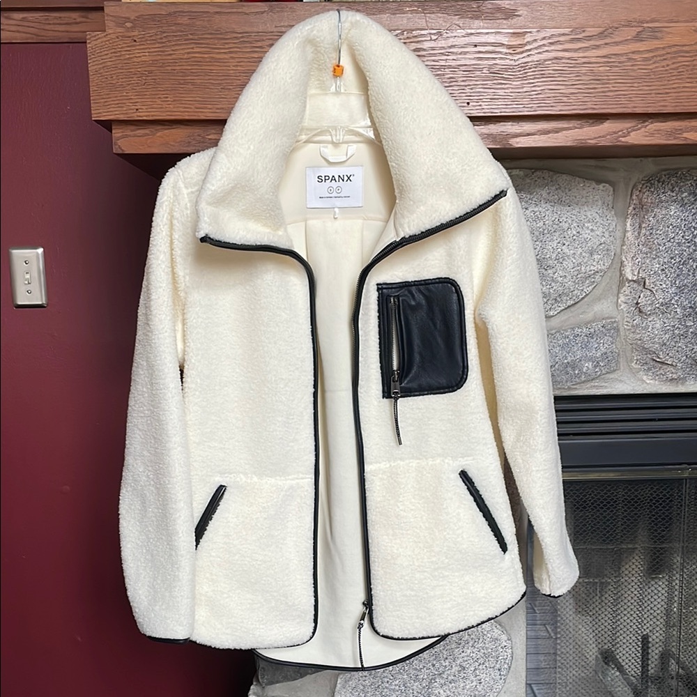 SPANX Fleece Full Zip Jacket